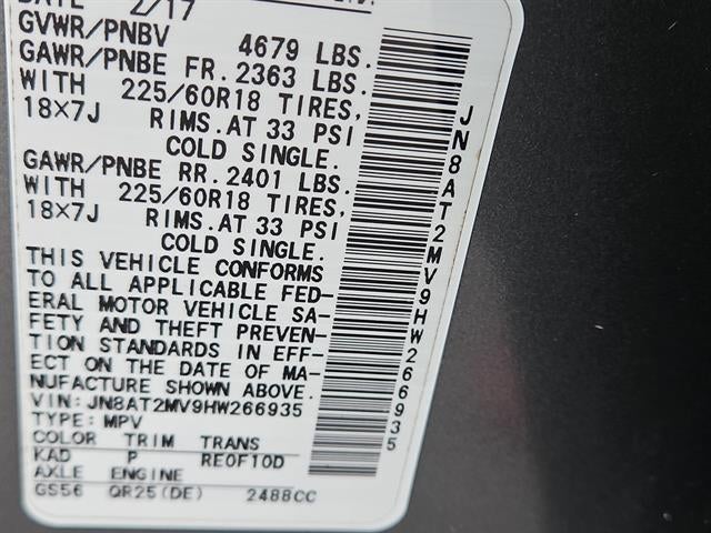 2017 Nissan Rogue SL