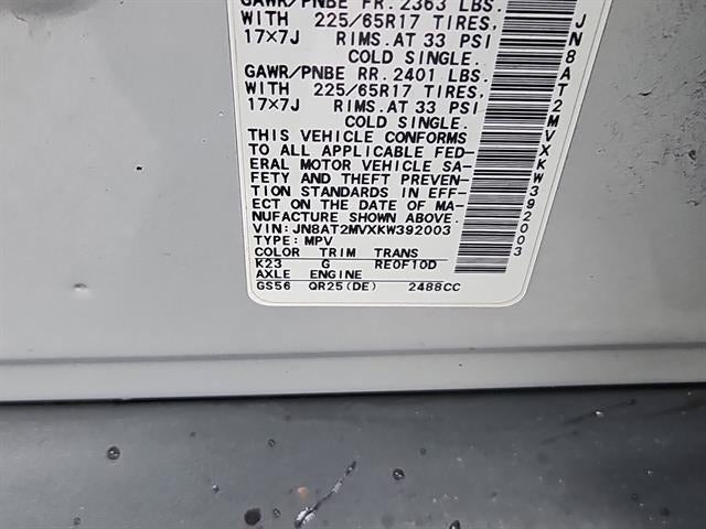 2019 Nissan Rogue SV