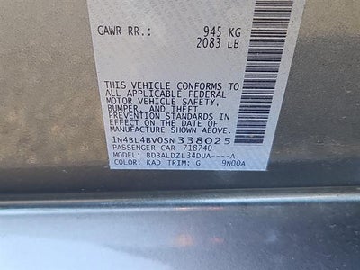 2025 Nissan Altima 2.5 S