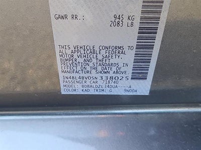 2025 Nissan Altima 2.5 S