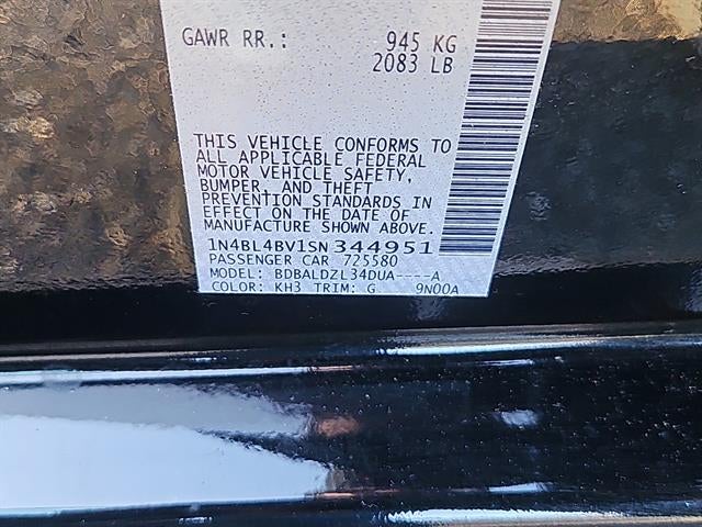 2025 Nissan Altima 2.5 S