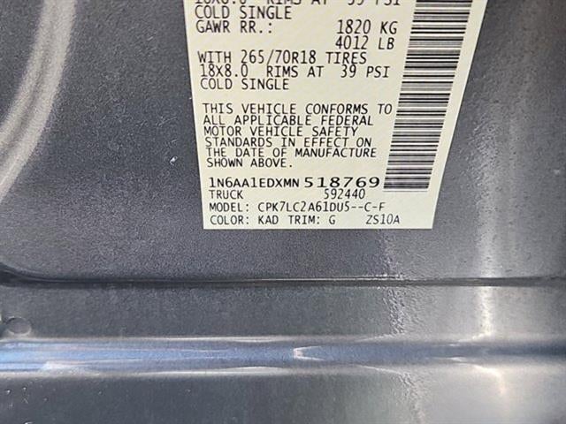 2021 Nissan Titan SV