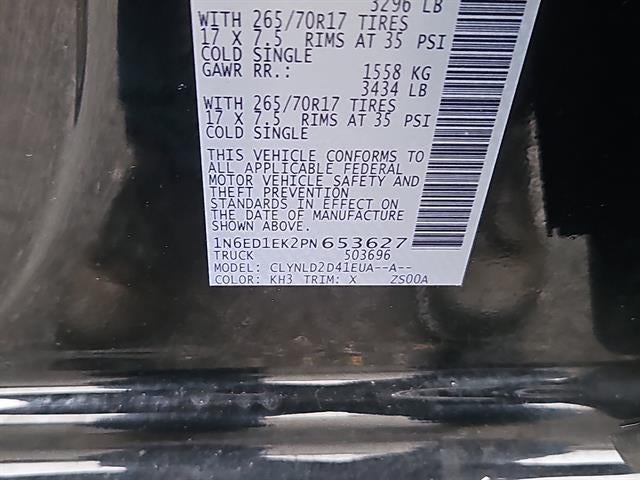 2023 Nissan Frontier PRO-4X