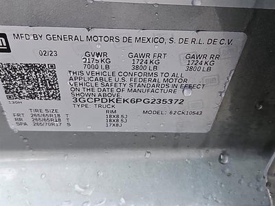 2023 Chevrolet Silverado 1500 LT