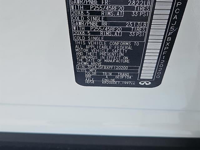 2023 INFINITI QX50 Sport