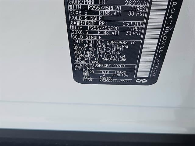 2023 INFINITI QX50 Sport