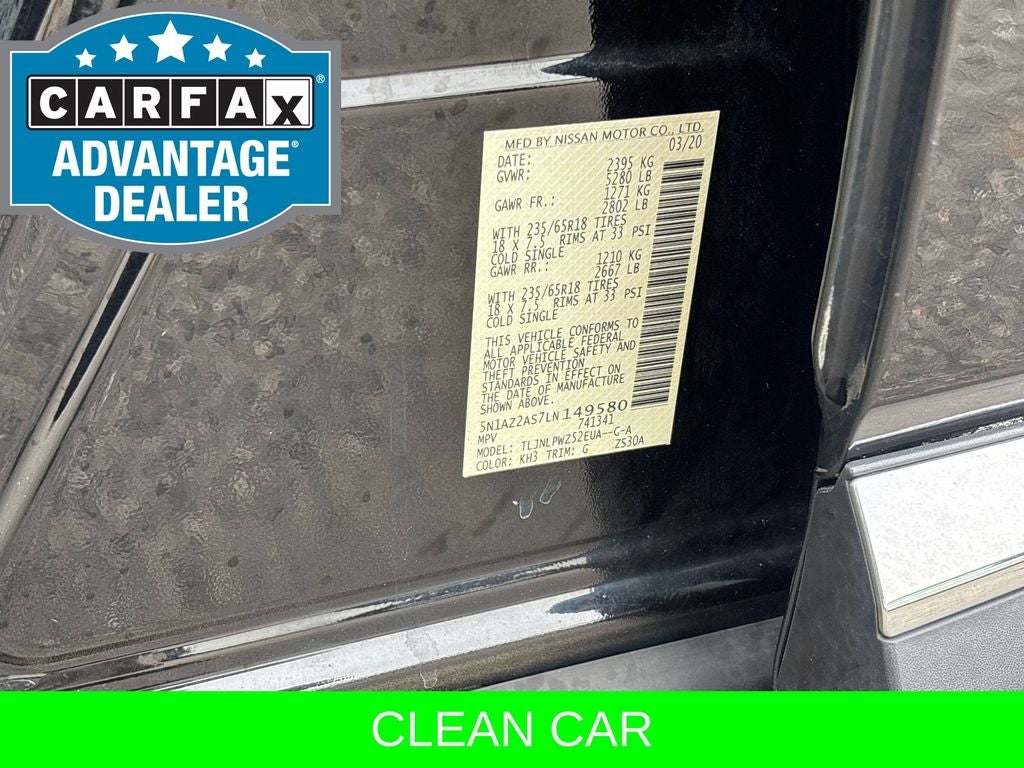 2020 Nissan Murano S