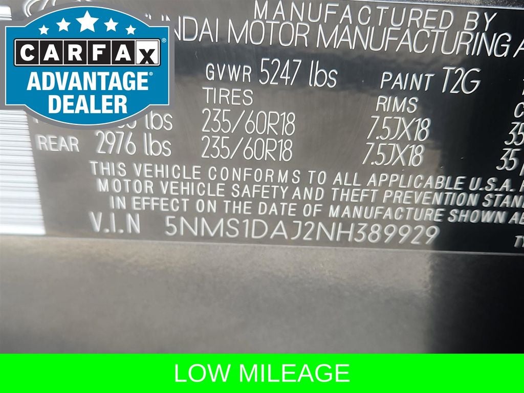 2022 Hyundai Santa Fe SE