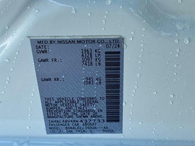 2024 Nissan Altima 2.5 S