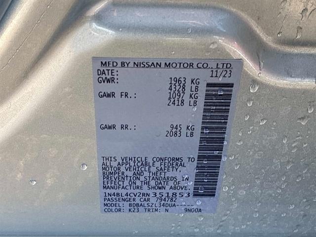 2024 Nissan Altima 2.5 SR