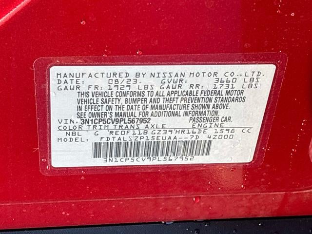 2023 Nissan Kicks SV