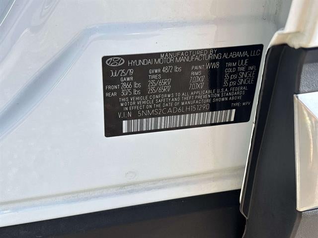 2020 Hyundai Santa Fe SE