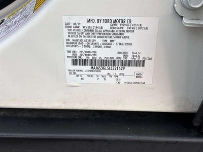 2020 Ford EcoSport SE