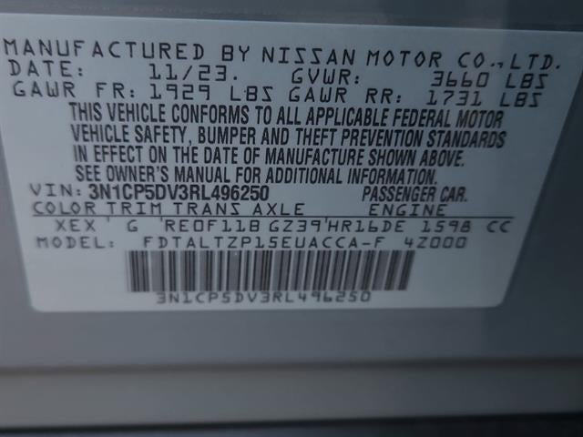 2024 Nissan Kicks SR