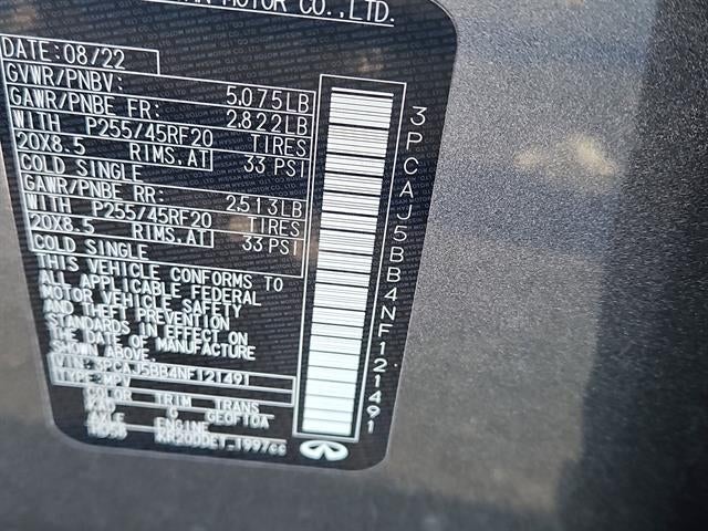 2022 INFINITI QX50 Luxe