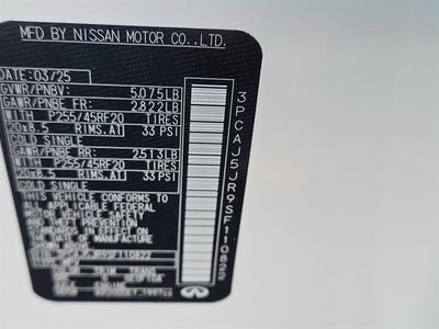 2025 INFINITI QX55 LUXE AWD