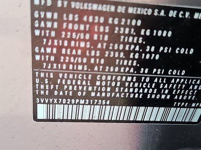 2023 Volkswagen Taos 1.5T SE 4Motion