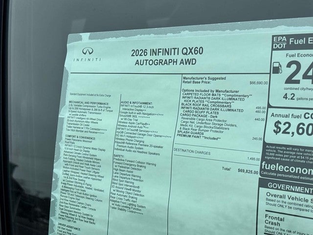 2026 INFINITI QX60 Autograph
