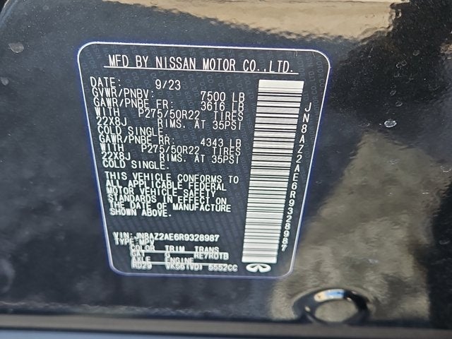 2024 INFINITI QX80 Premium Select