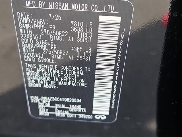 2026 INFINITI QX80 AUTOGRAPH