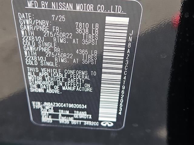 2026 INFINITI QX80 AUTOGRAPH AWD