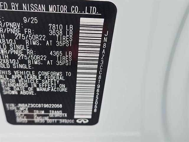 2026 INFINITI QX80 AUTOGRAPH