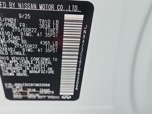 2026 INFINITI QX80 AUTOGRAPH AWD