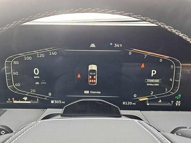 2025 INFINITI QX80 Sensory