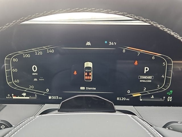 2025 INFINITI QX80 Sensory