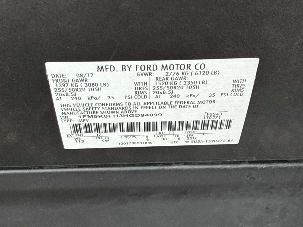 2017 Ford Explorer Limited