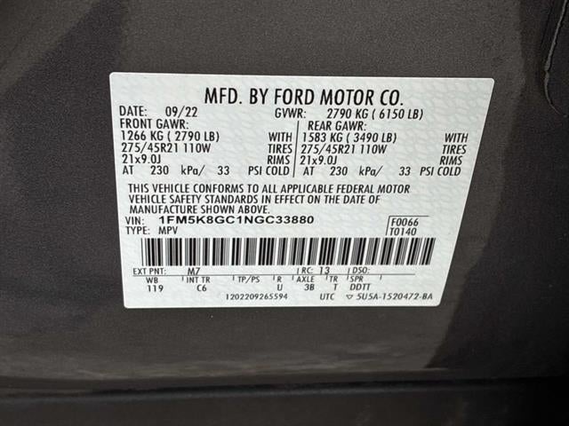 2022 Ford Explorer ST