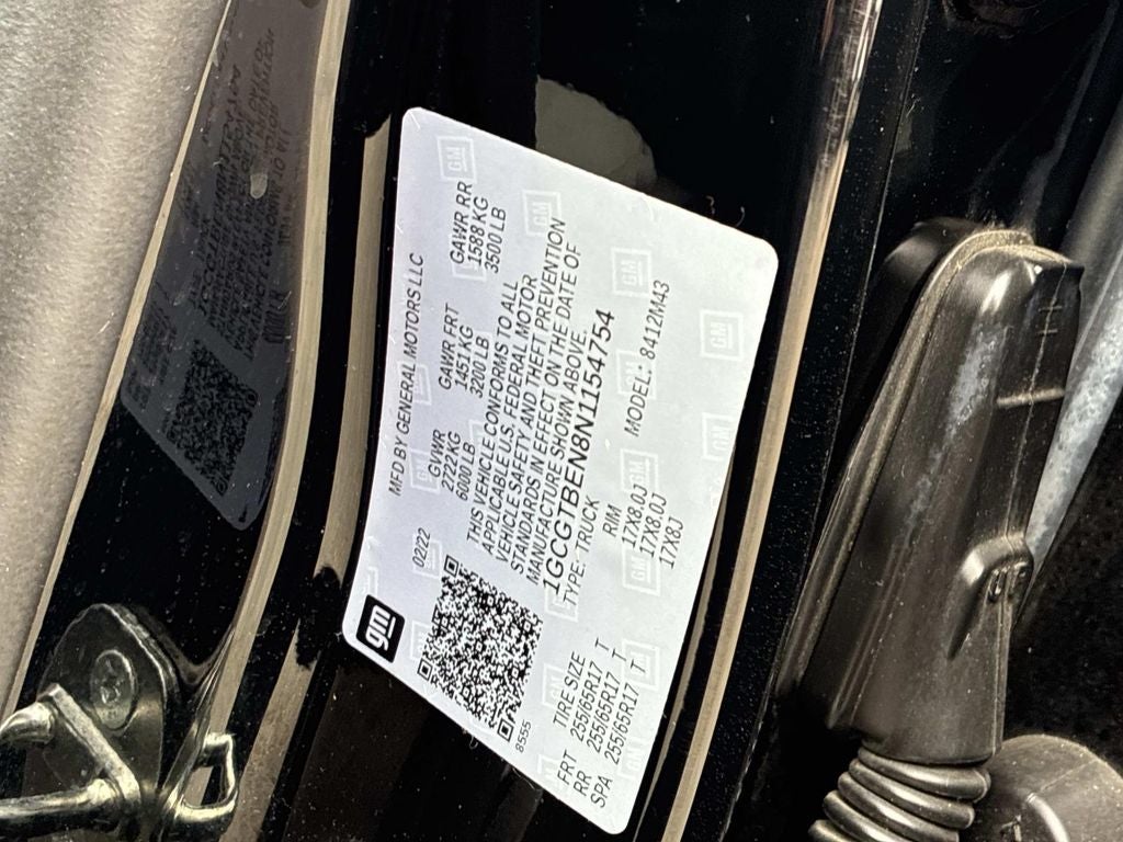 2022 Chevrolet Colorado Work Truck