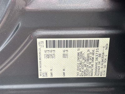 2019 Nissan Maxima 3.5 S