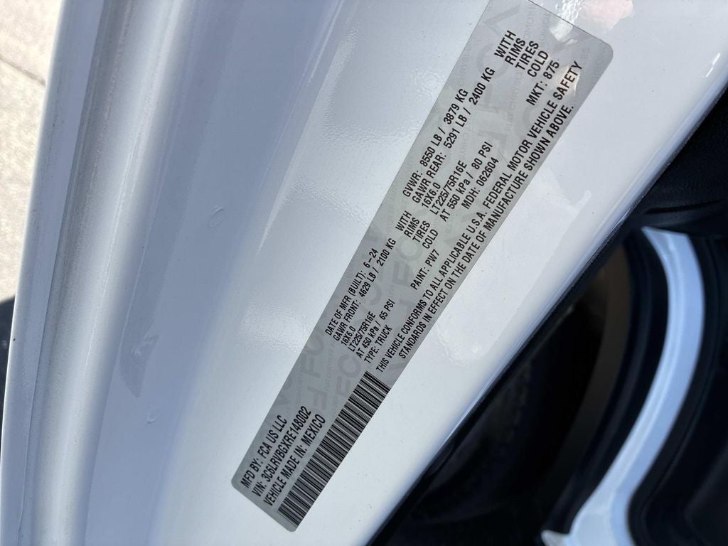 2024 RAM ProMaster 1500 Base 136 WB