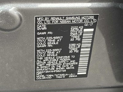 2017 Nissan Rogue SV