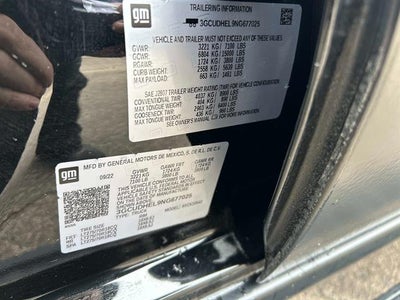 2022 Chevrolet Silverado 1500 ZR2