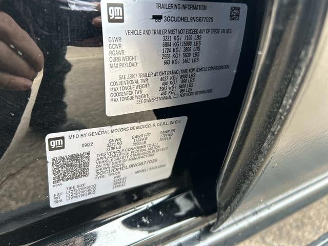 2022 Chevrolet Silverado 1500 ZR2