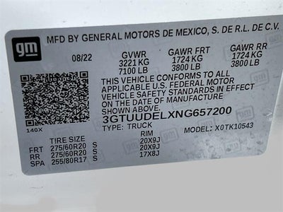 2022 GMC Sierra 1500 SLT