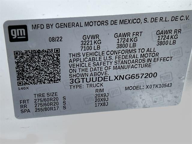 2022 GMC Sierra 1500 SLT