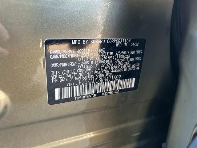 2022 Subaru Forester Premium