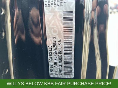 2022 Jeep Wrangler Willys Sport