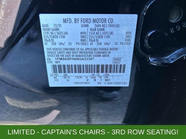 2022 Ford Explorer Limited