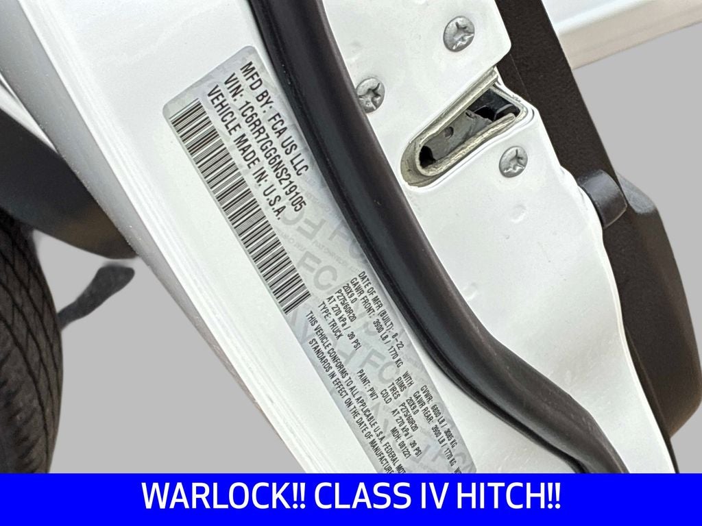 2022 RAM 1500 Classic Warlock