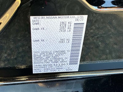 2024 Nissan Altima 2.5 S