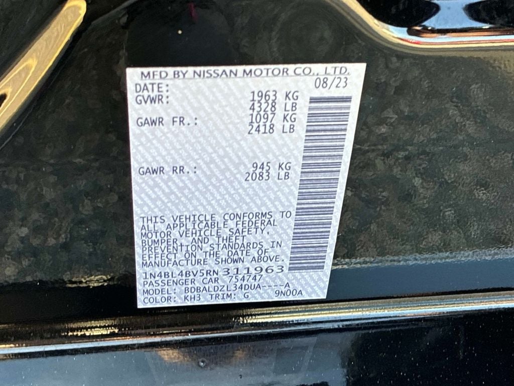 2024 Nissan Altima 2.5 S