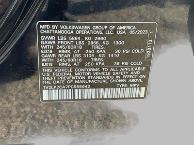 2023 Volkswagen Atlas 2.0T SE 4Motion