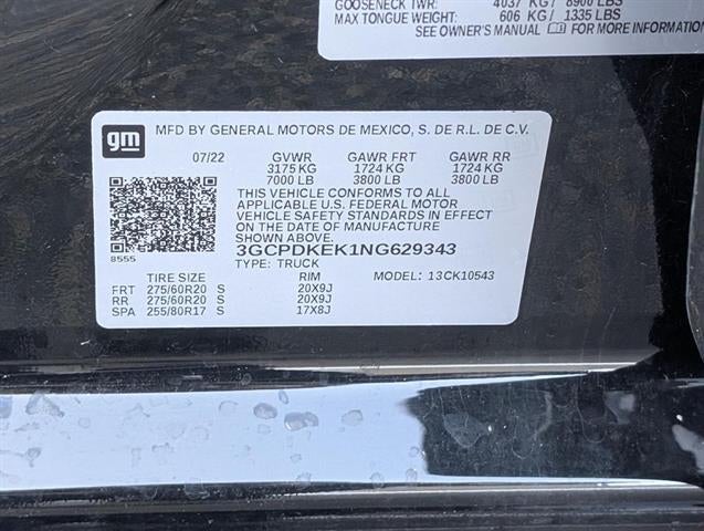 2022 Chevrolet Silverado 1500 LT