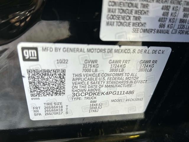 2023 Chevrolet Silverado 1500 LT