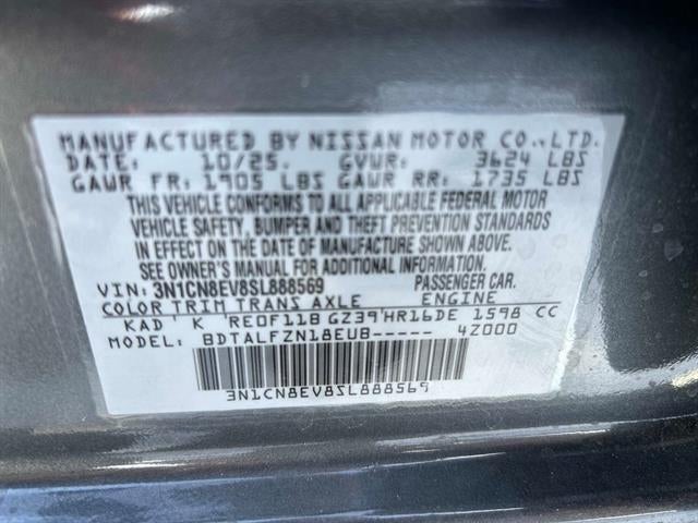 2025 Nissan Versa SV