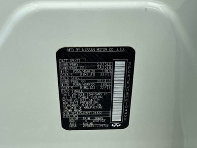 2023 INFINITI QX55 LUXE